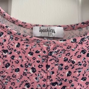 Short sleeve kids dress